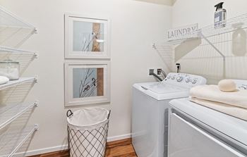Washer & dryer in every apartment